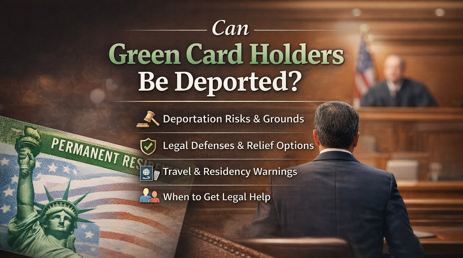 Can a Green Card Holder Be Deported